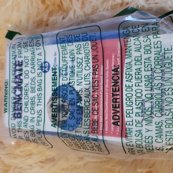 KONG - Cloud Collar - Plush, Inflatable E-Collar - for Recovery Blue Size XS - Picture 3 of 4